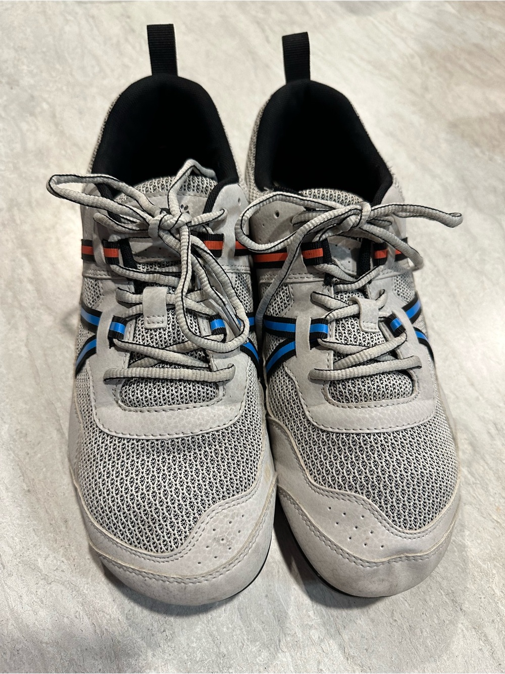 Xero Gray Mesh Athletic Sneakers